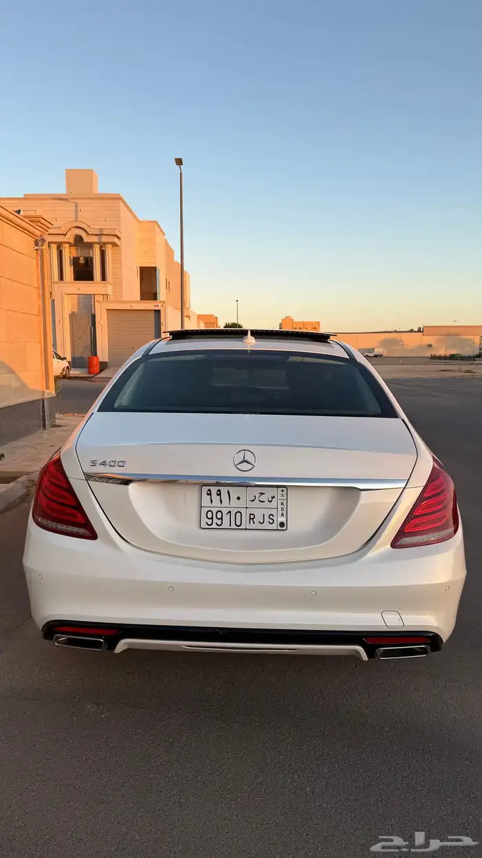 مرسيدس 2015 S400 فصوص 4 (أزرار) لؤلؤي داخلي بيج هلوز 25