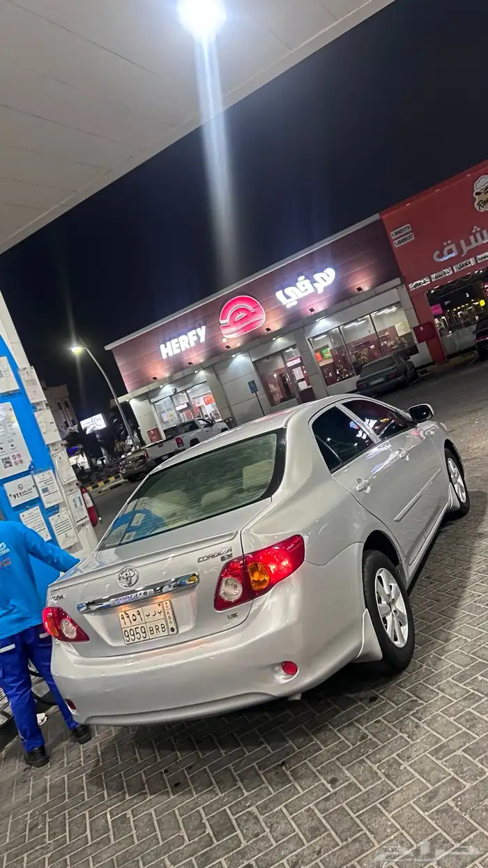كورلا 2010. استماره فحص جديد والسياره نظيف داخلي وخارجي 1