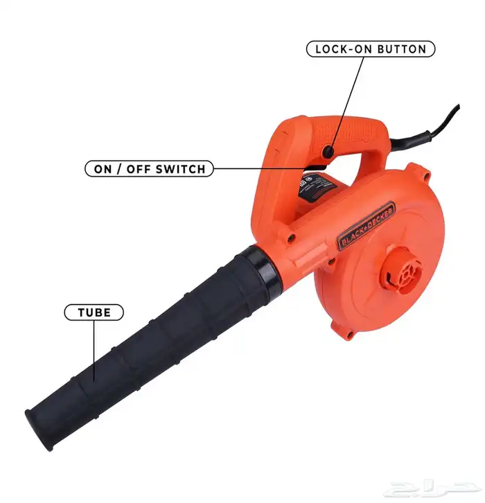 بلاك اند ديكر منفاخ هواء كهربائي ومكنسة كهربائية 1