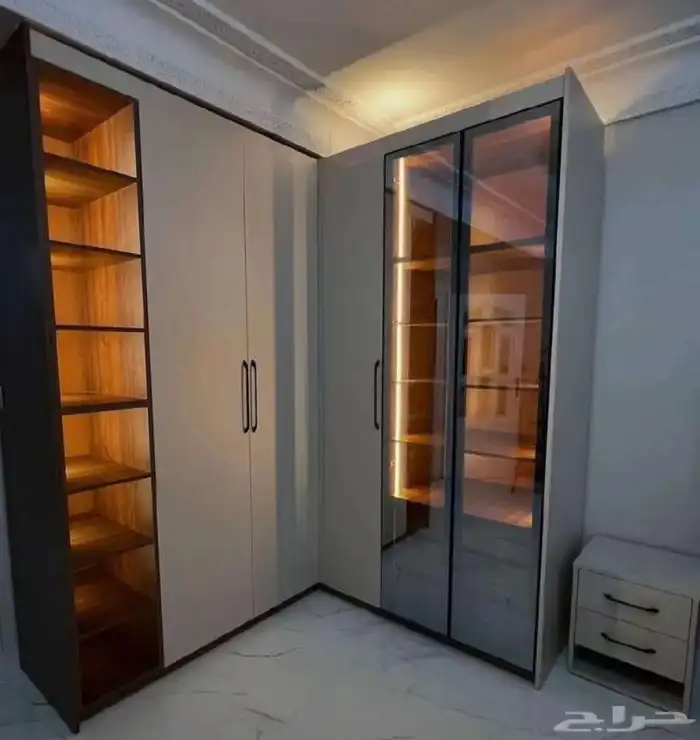 تفصيل غرف نوم وتركيب ديكورات خشبية والتنجيد ودهان الأبواب 2