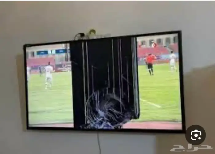شاشة مكسورة 75 بوصة مجانا  اللي يبيها 0