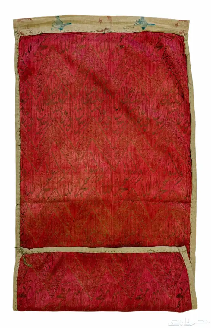 راية اسلامية من العهد العثماني لروضة الشريفة 2