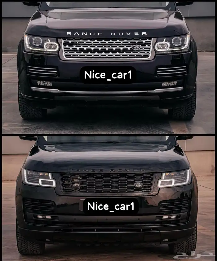 صدام خلفي رنج فوج 2020 شبك امامي تحويل مخارج شكمان 54