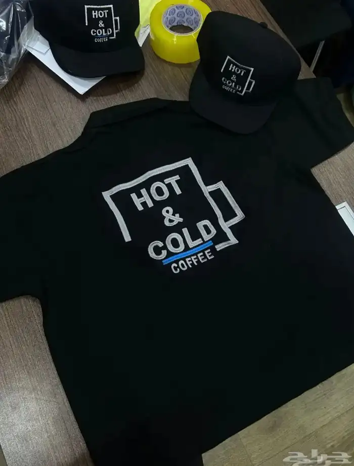 تطريز وطباعه تيشرتات الزي الموحد 35 ريال اقل كميه 12 6