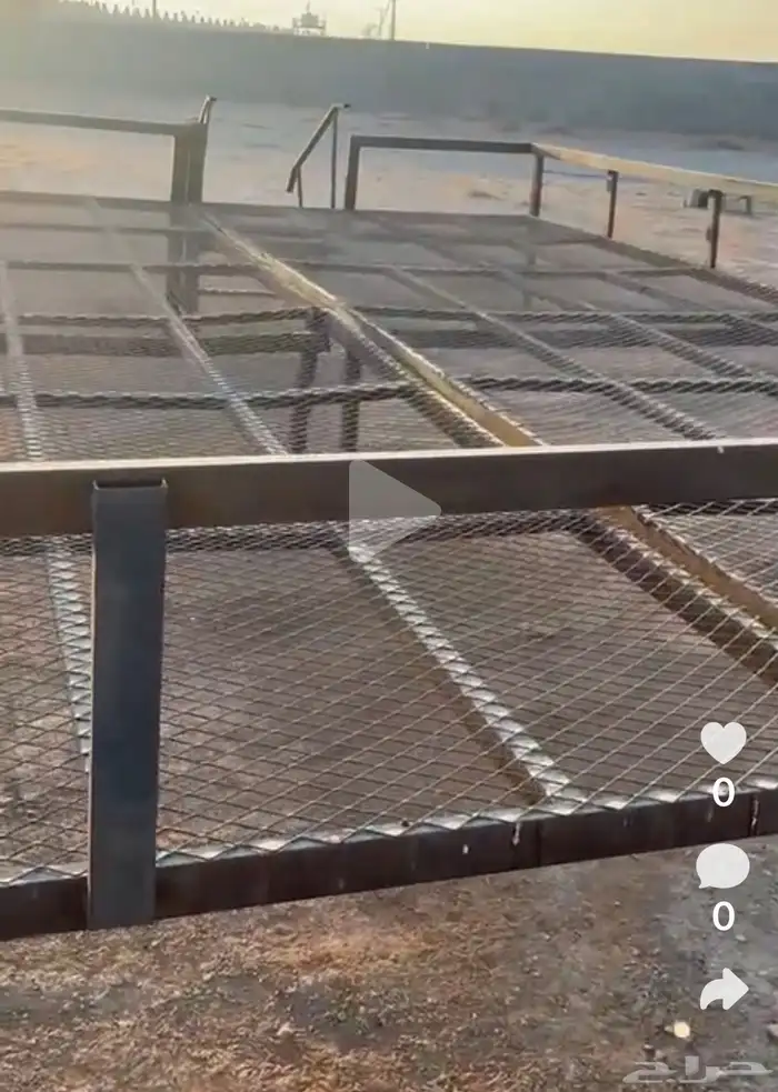 دكه حديد ثابته للبيع بالمزاحمية 0