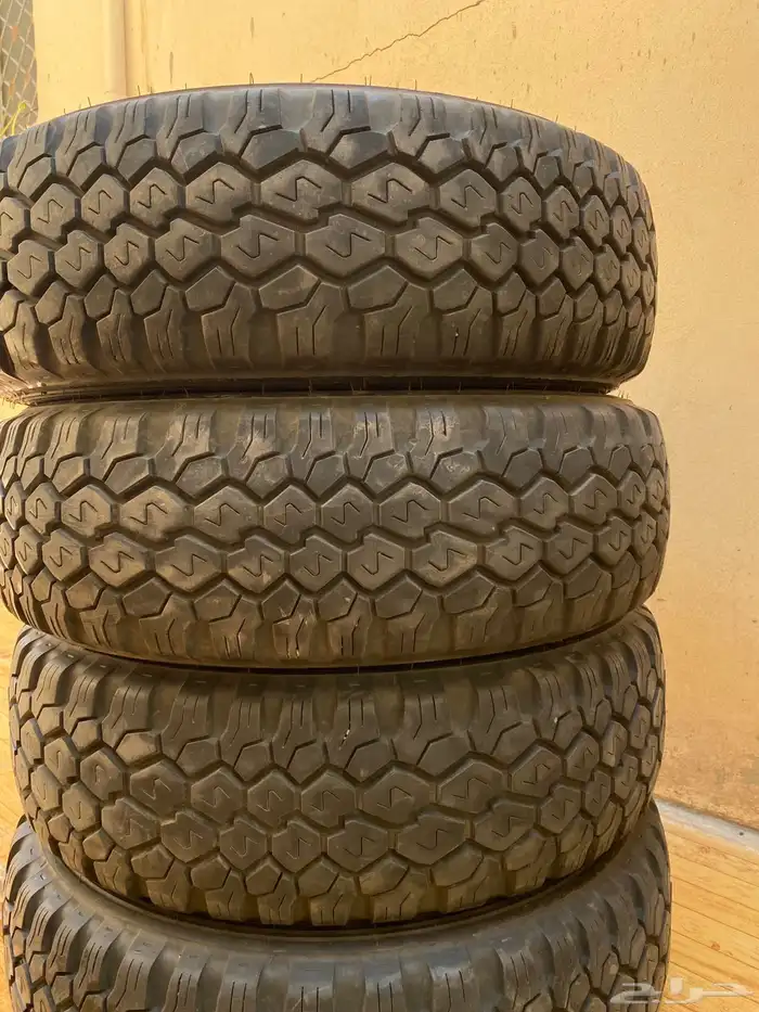 كفرات دنلوب مقاس 17 4