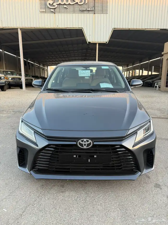 تويوتا يارس 2026 Y سعودي جديد اللون رمادي اقل سعر 59900 2