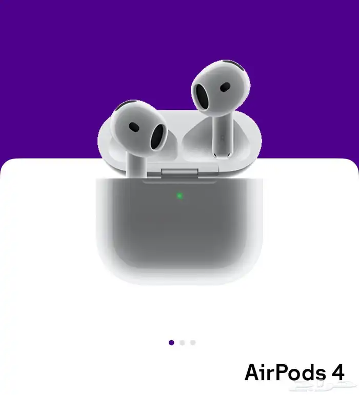 سماعات أبل AirPods 4 جديدة 4