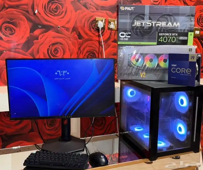 PC اقوى المواصفات مع الشاشة 0
