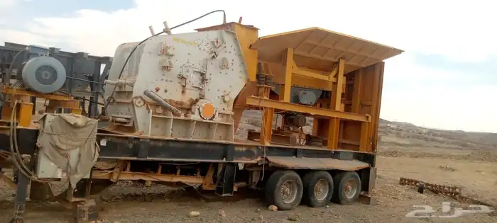كسارة موبايلي جديدة مع مشغل والمعدات 0
