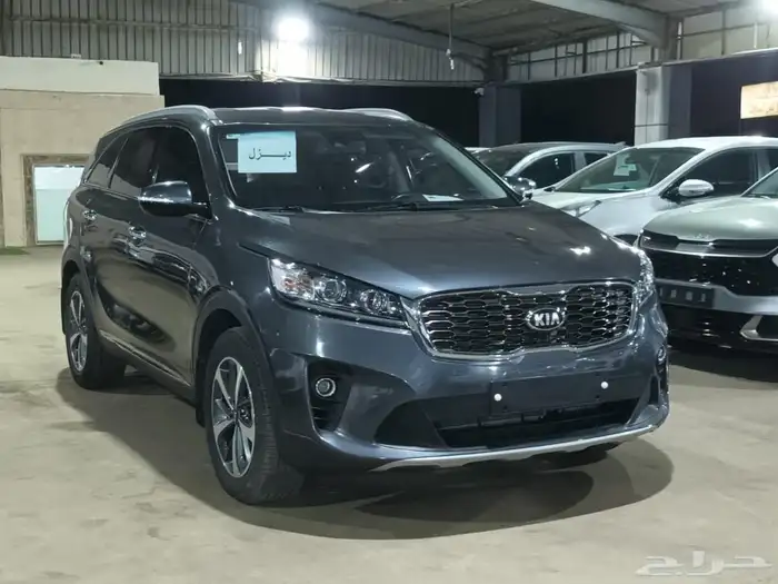 كيا سورنتو رصاصي 2020 ديزل بطاقة جمركية وارد كوريا 1