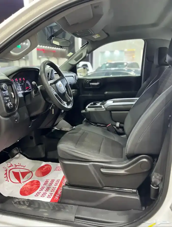 شفروليه سلفرادو 2019 دبل سعودي ماشي 48 الف 7