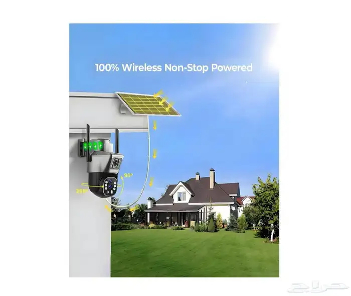 كميرا ع الطاقة الشمسيه بدون الحاجة للكهرباء 3