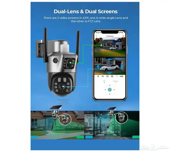 كميرا ع الطاقة الشمسيه بدون الحاجة للكهرباء 4