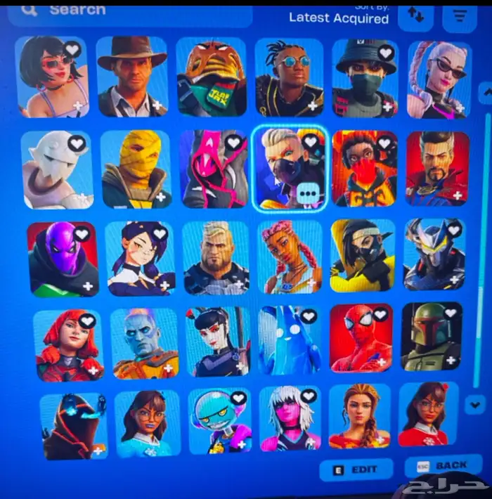 حساب فورت نايت 4