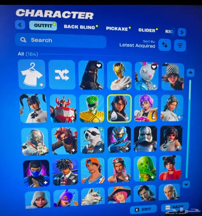 حساب فورت نايت 5