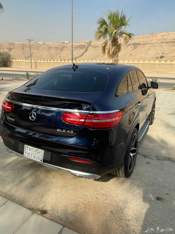 مرسيدس GLE 43 فل كامل للبيع 2017 ممشى قليل 10