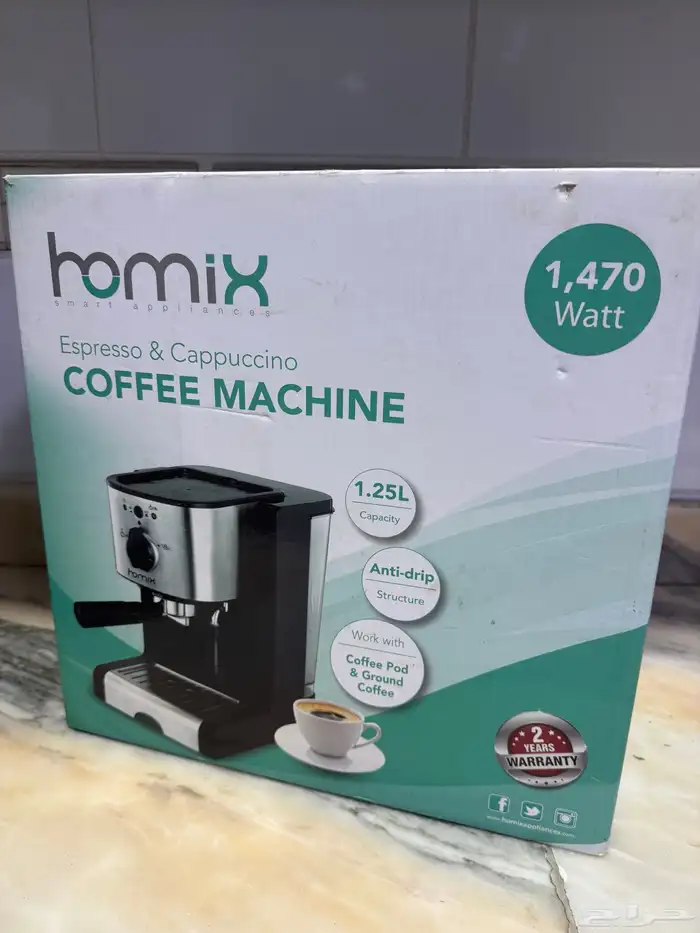 آلة تحضير الاسبريسو والكابتشينو بحالة ممتازة 1