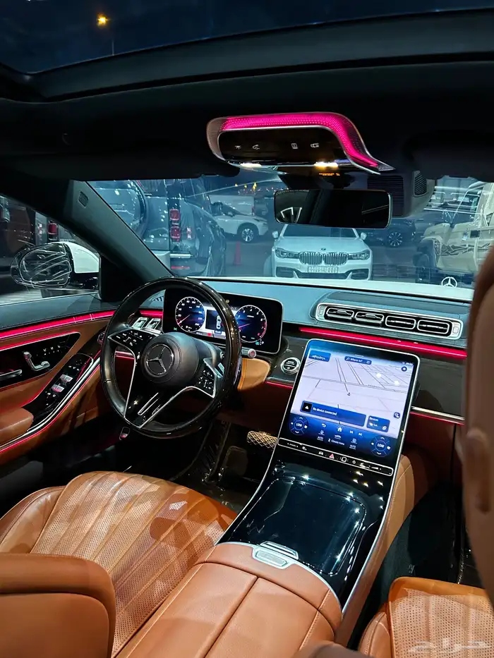 مرسيدس S450 وارد قطر 2023العداد 18 الف فقط شرط الفحص 34