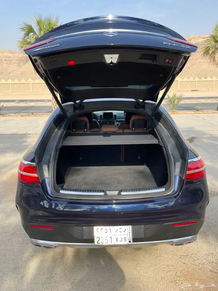 مرسيدس GLE 43 فل كامل للبيع 2017 ممشى قليل 19