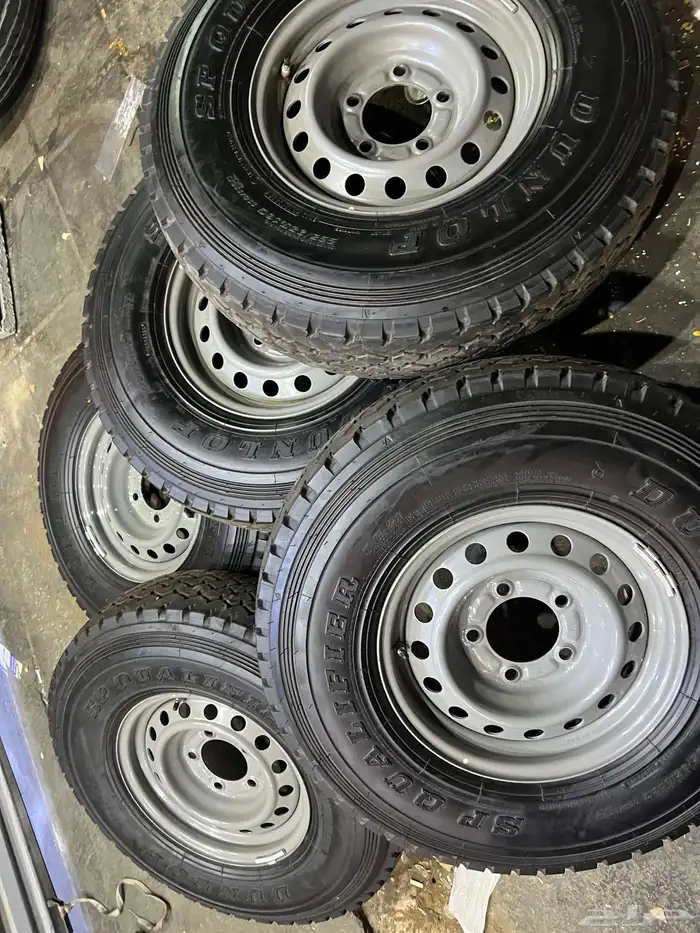 كفرات دلوب  225.95.16 مع جنوط هلل اصلي منزله 2025 بزرعه شاص 25