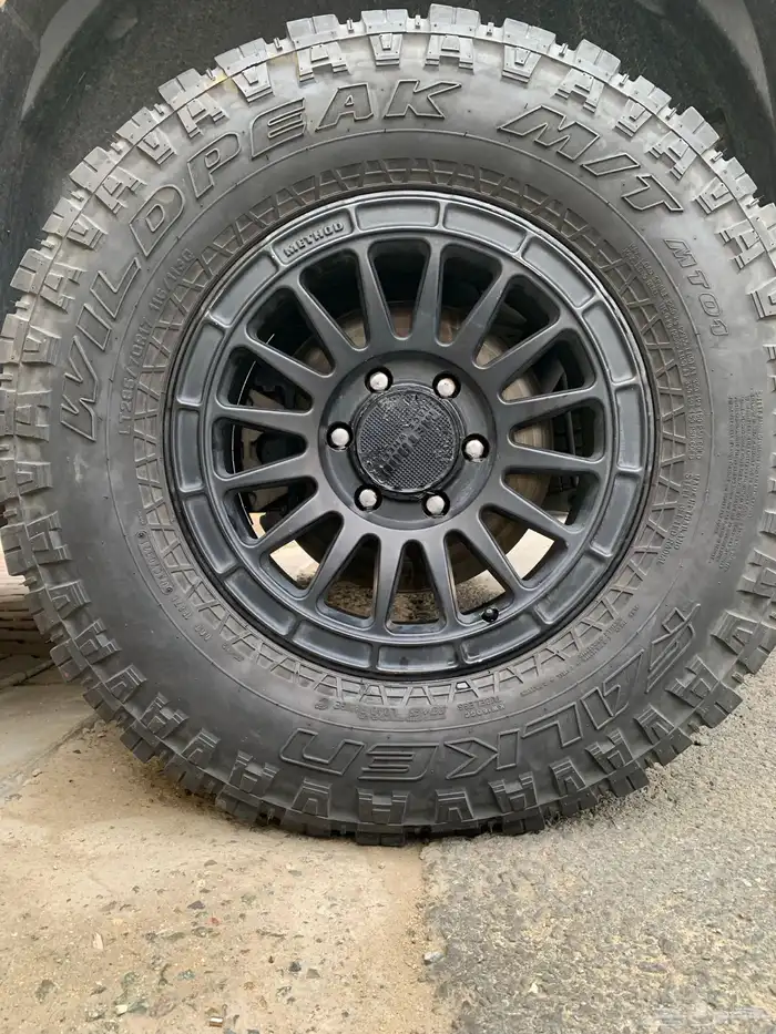 جنوط ميثود مقاس 17 بكفرات حجريه 3