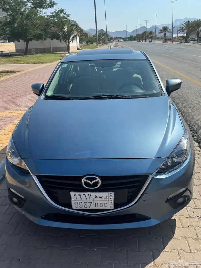 مازدا 3 فل كامل مخزنه بحالة الوكالة 2016 1
