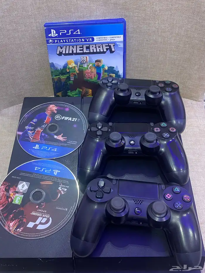 سوني4 مع أسلاك نظيف 0