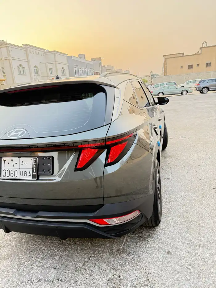 هيونداي توسان 2021 ديزل نص فل بطاقة جمركية 9