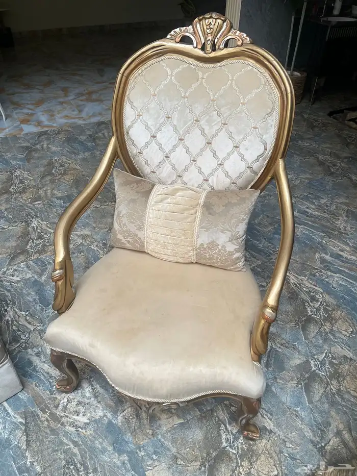 كنب صالة 6 قطع لون رائع 1