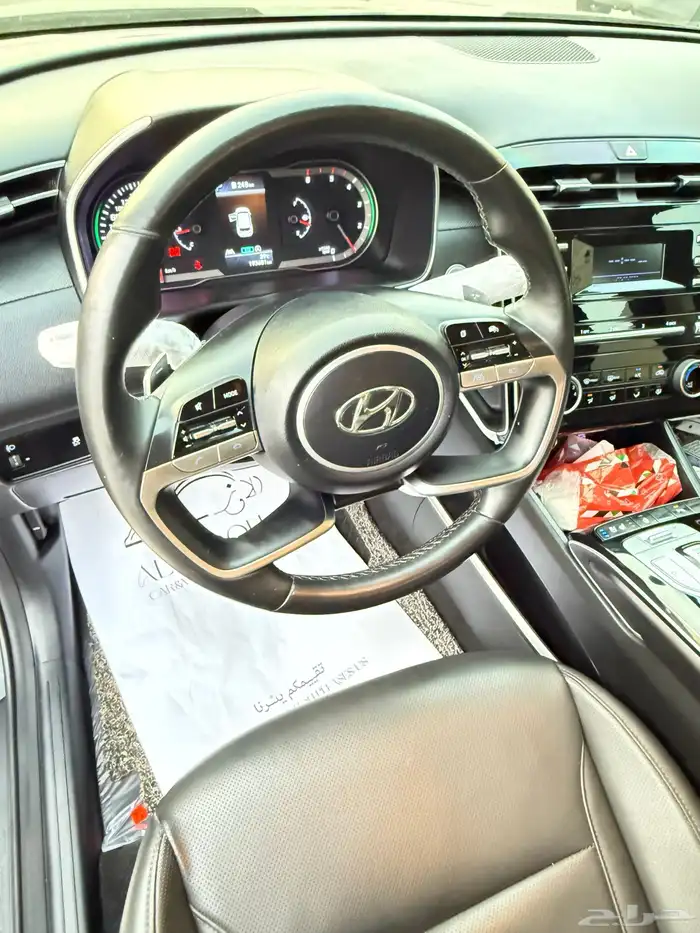 هيونداي توسان 2021 ديزل نص فل بطاقة جمركية 25