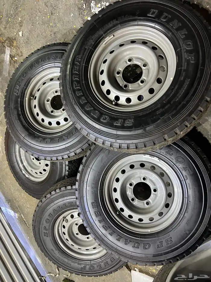 كفرات دلوب  225.95.16 مع جنوط هلل اصلي منزله 2025 بزرعه شاص 0