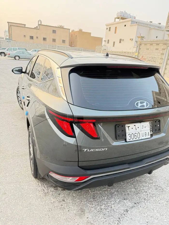 هيونداي توسان 2021 ديزل نص فل بطاقة جمركية 5