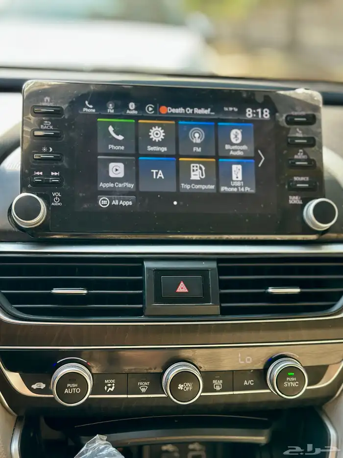 هنودا اكورد 2022 فل كامل EX-L ابيض ممشي 66 الف 8