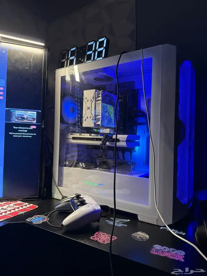 بي سي للبيع معى شاشه تدعم 145 هيرز وصل السوم 3000 0