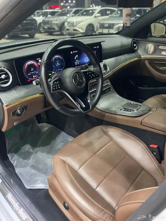 مرسيدس E350 2023 بطاقة جمركية وارد كوريا 6