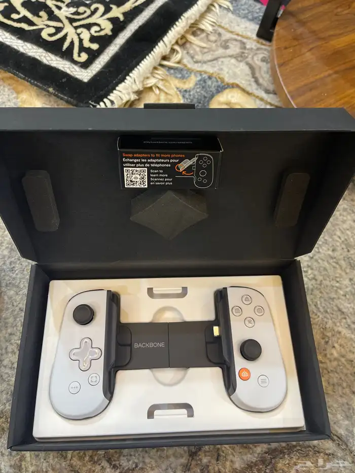 يد BACKBONE بجميع ملحقتها الجهاز جديد ولا استخدم 3