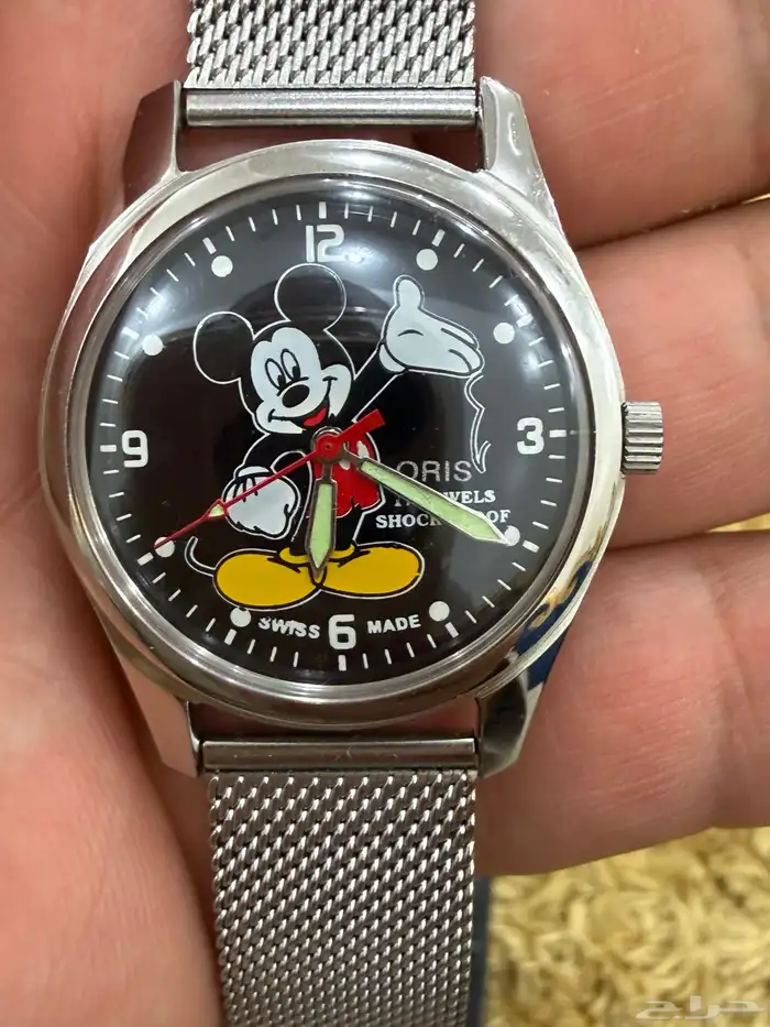 ساعة اوريس فنتج ميكي ماوس رجالي 0
