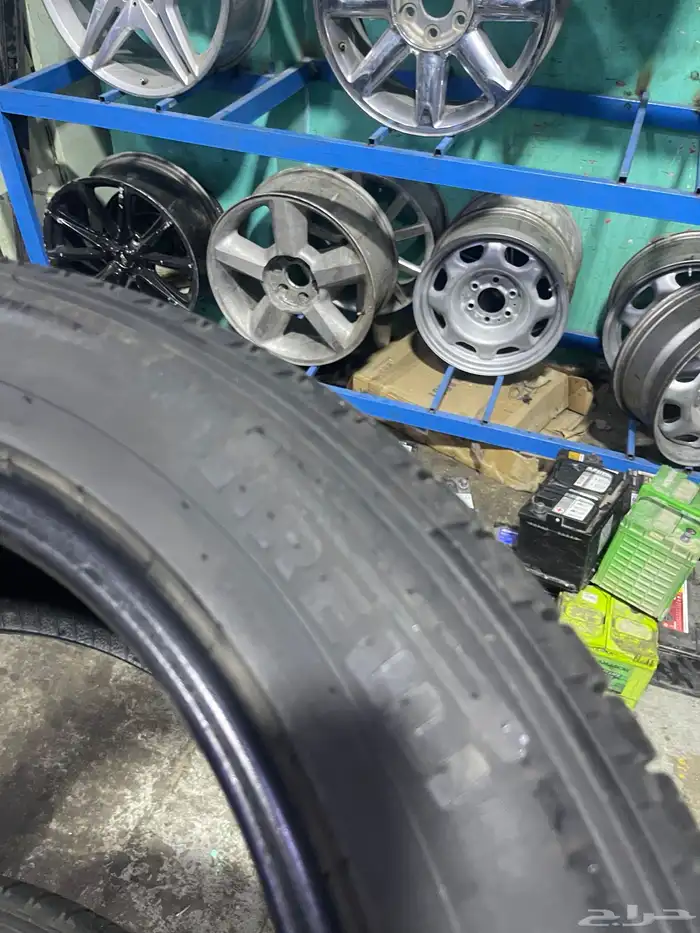 طقم كفرات برلي اخو الجديد 265 50 20 3