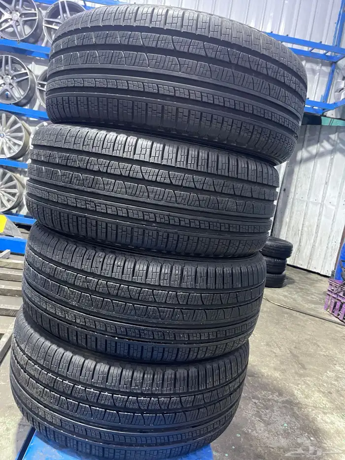 طقم كفرات برلي اخو الجديد 265 50 20 5