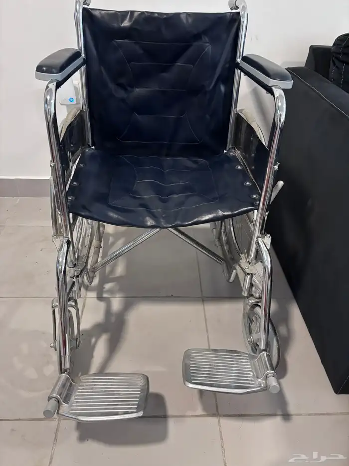كرسي متحرك كرسي مدولب. 100 كيلو شبة جديد 1