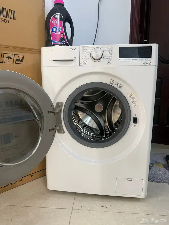 غسالة LG مكيف سبليت صغير جري طاولة شاشة 1