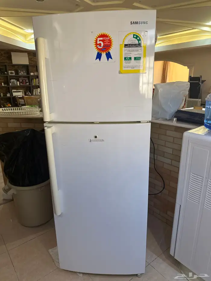 ثلاجه سامسونج حجم 9.6 0
