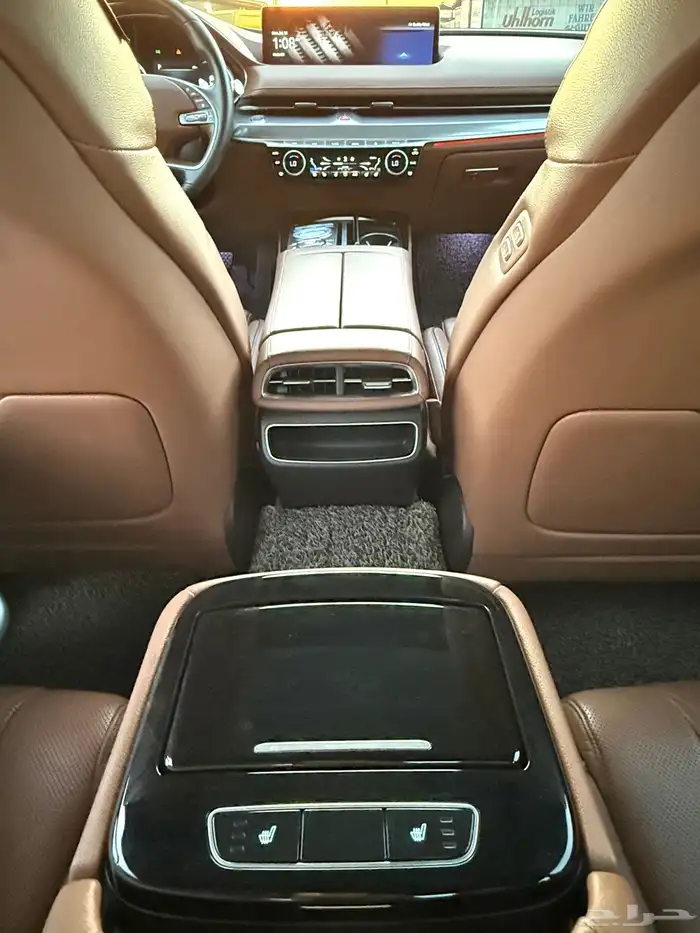 جنسس G80 بنوراما 2021 داخل جملي بحالة الوكاله للبيع 16