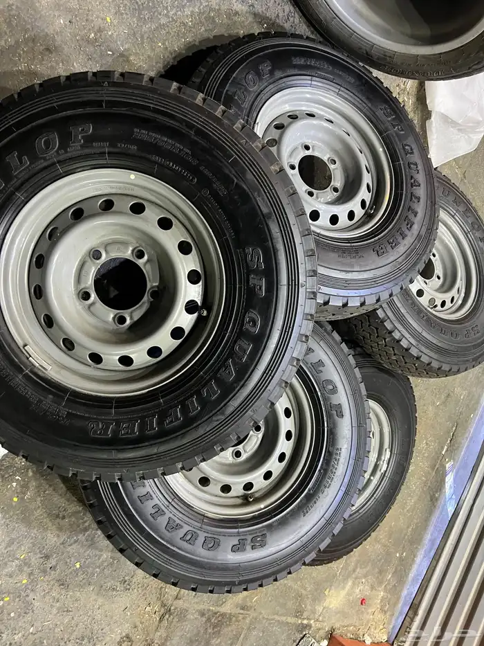 كفرات دلوب  225.95.16 مع جنوط هلل اصلي منزله 2025 بزرعه شاص 21