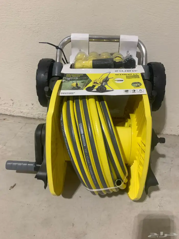 كارشر كارتشر KARCHER خرطوم هوز ماء متحرك وثابت جديد 11