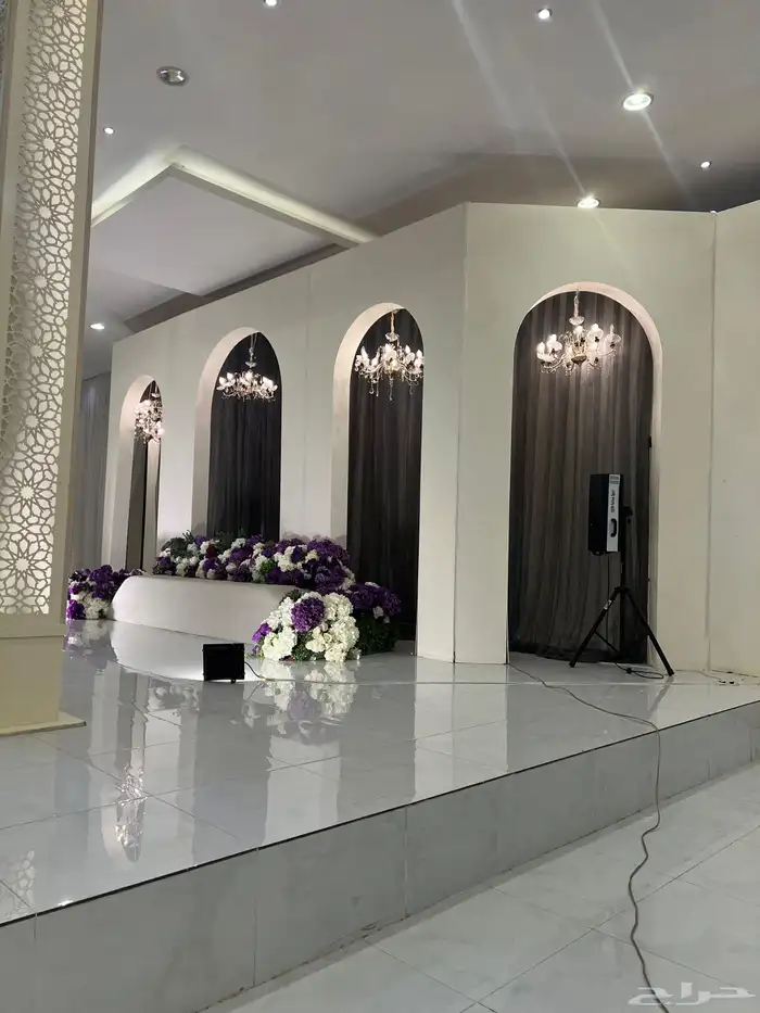 تنسيق حفلات غرف عرسان قاعات شاليهات بيوت كوش عرسان 0