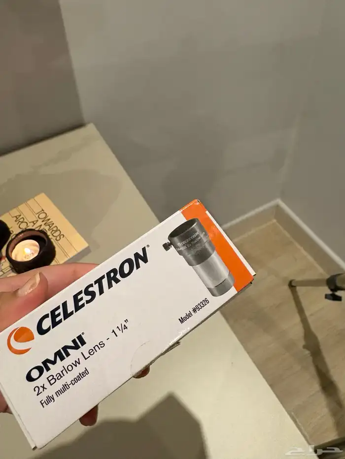 Celestron astromaster 130eq telescope OMNI Barlow lens 2X 4