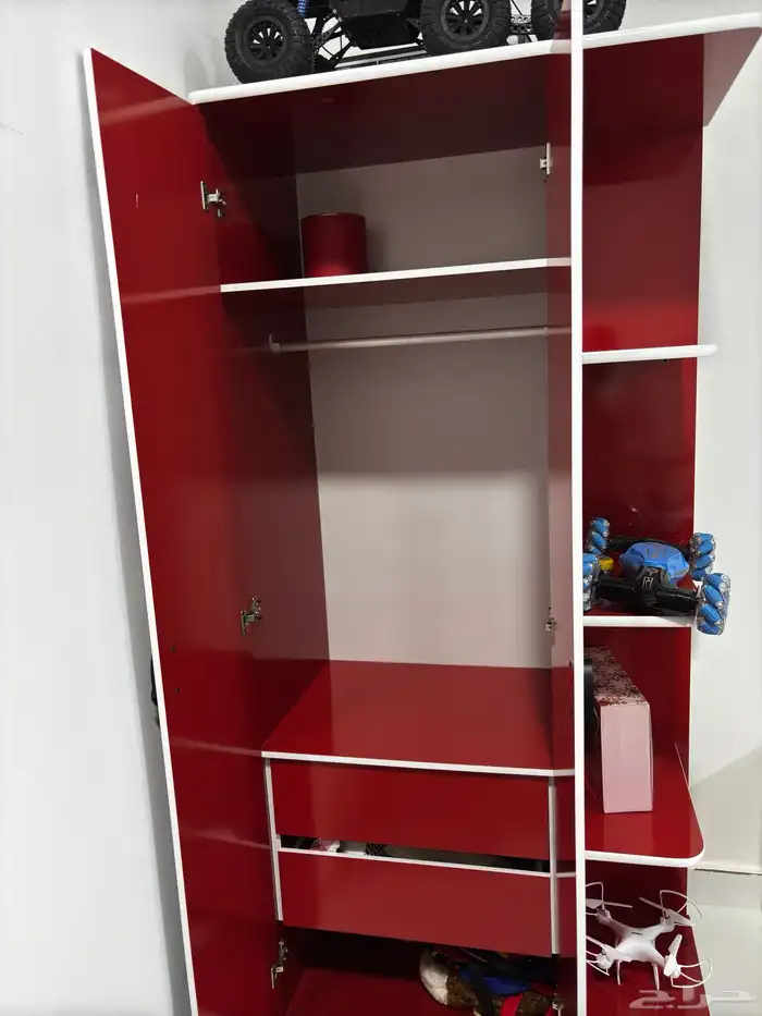 سرير ودولاب اطفال طقم 1