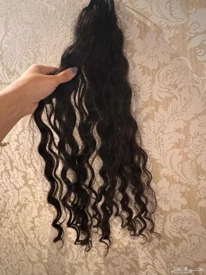شعر اكستنشن طبيعي كيرلي جديد مغسول 0